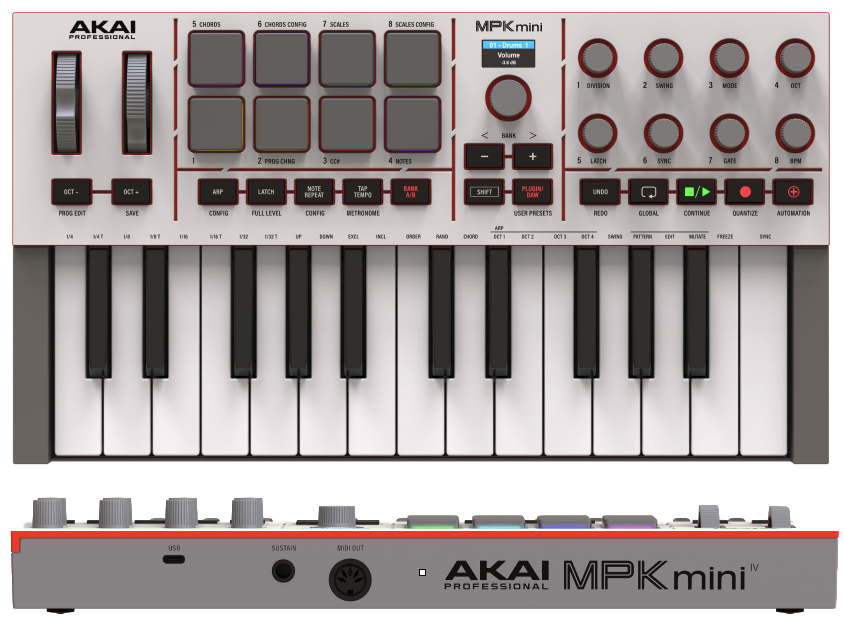 Akai MPK Mini IV: el chiquitín de Akai también se renueva